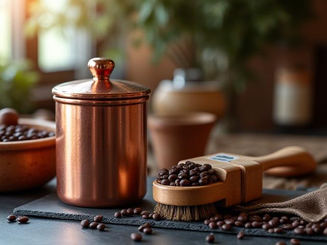 コーヒー豆とキャニスターセット